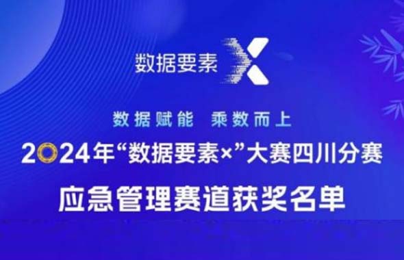 聚焦“应急管理赛道”，数智集团获省级一等奖！